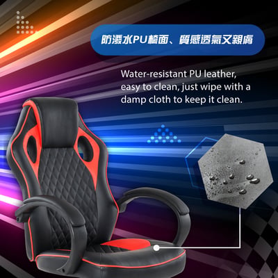 ArcticWolf Grandiose雄圖賽車型電競椅-EGS002-兩色可選8