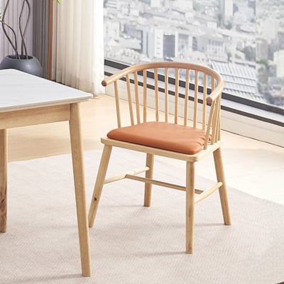 艾莉公主實木餐椅-兩色可選12