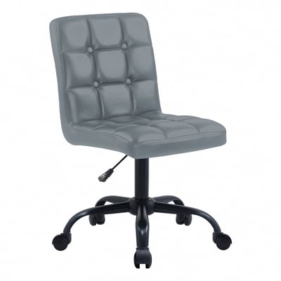 Koch科赫可調式方格黑腳電腦椅-兩色可選13