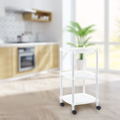 Lightart輕量化三層方形收納置物推車-三色可選14