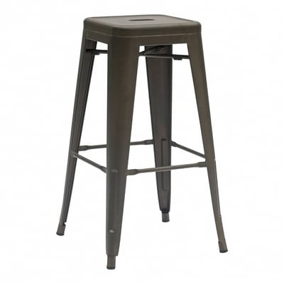 Yanni亞尼工業風可堆疊金屬吧檯椅-高76cm-四色可選19