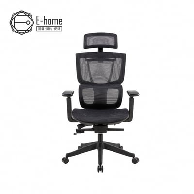 Carlo卡洛意式高階底盤德國網人體工學電腦椅-黑色4