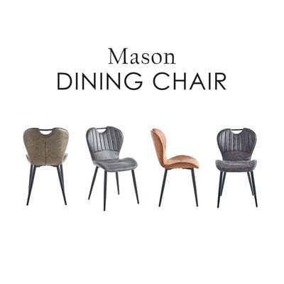 Mason梅森工業風提把科技布休閒餐椅-三色可選10