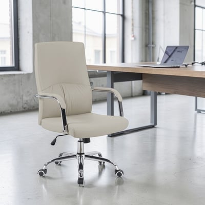 馭尚PU皮高背人體工學椅-兩色可選15