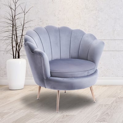 Peacock孔雀時尚絨布休閒椅-兩色可選15