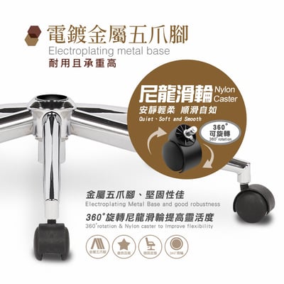 Lennon列儂中高背曲木扶手電腦椅-兩色可選14