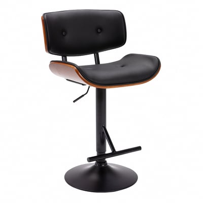 Atticus亞提庫斯復古拉扣曲木可調式吧檯椅-三色可選3