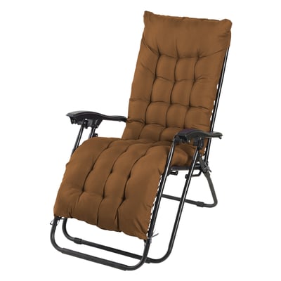 Jeff傑夫高承重圓管網布附頭枕附椅墊休閒躺椅-三色可選3