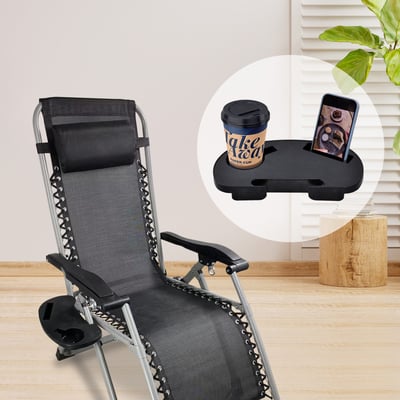 York約克折合椅杯架-黑色6