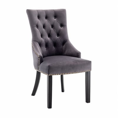 Priya普利亞奢華拉扣微翼木質腳休閒餐椅-四色可選18