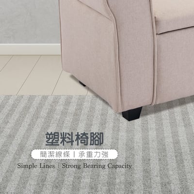 Kyra凱拉歐式拉扣布面扶手收納長凳-三色可選14