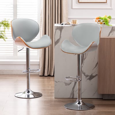 Freda弗蕾達曲木吧檯椅-兩色可選18