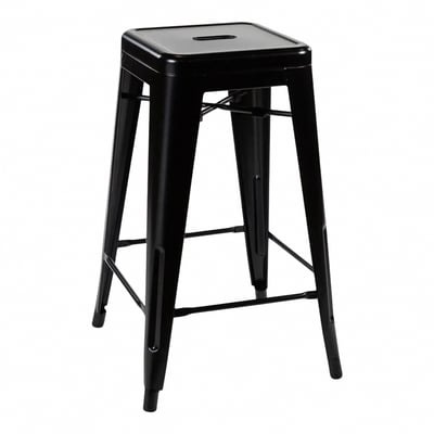 約克工業風可堆疊金屬吧檯椅-座高66cm-四色可選1