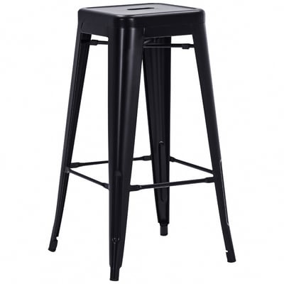 Yanni亞尼工業風可堆疊金屬吧檯椅-高76cm-四色可選4