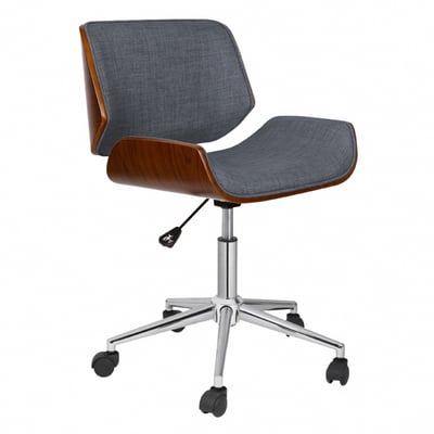 Edric埃德瑞克可調式布面曲木電腦椅 兩色可選1