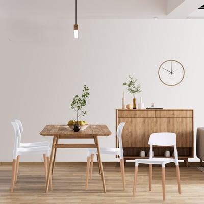 Fido菲朵北歐實木腳造型餐椅-兩色可選16