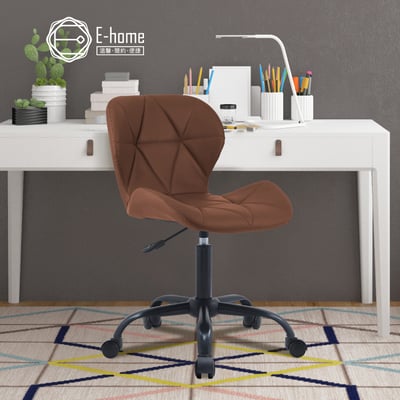 Goffney加夫尼PU軟墊黑腳電腦椅-五色可選18