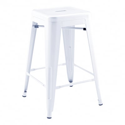 Vali瓦力工業風可堆疊金屬吧檯椅-高61cm1