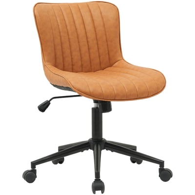 Alonso亞隆索直紋PU面黑五爪可調式辦公椅-三色可選1