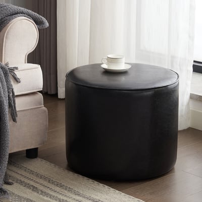 Bert伯特PU面圓邊條休閒邊桌椅凳-三色可選14