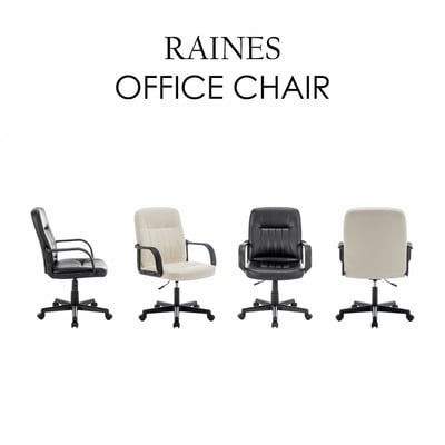 Raines雷恩斯可調式扶手電腦椅-兩色可選3