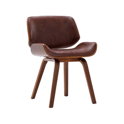 Martha瑪莎PU皮面經典曲木餐椅-三色可選3