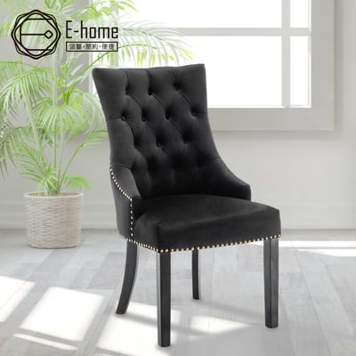 Priya普利亞奢華拉扣微翼木質腳休閒餐椅-四色可選20