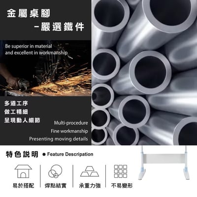 NUNU努努多功能兒童成長桌-寬100cm-兩色可選15