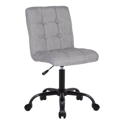 Pace佩斯可調式布面方格黑腳電腦椅-兩色可選12