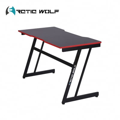 ArcticWolf Mars戰神Z型碳纖維炫感電競桌-黑色3