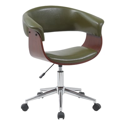 Carson卡森PU面扶手曲木升降電腦椅-四色可選2