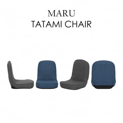 Maru小丸日規布面椅背5段KOYO和室椅-兩色可選3