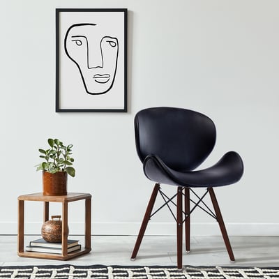 Arvin艾文流線PU餐椅-三色可選19