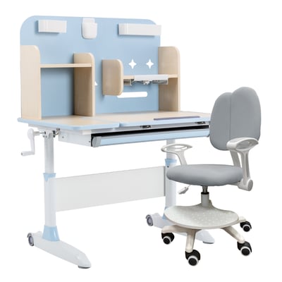 NUYO努幼兒童成長桌椅組-三色可選21