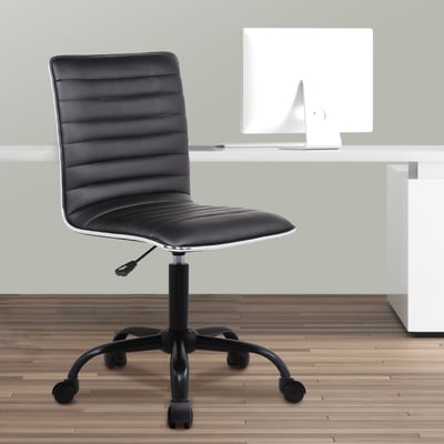 Murphy墨菲可調式黑腳電腦椅-兩色可選15