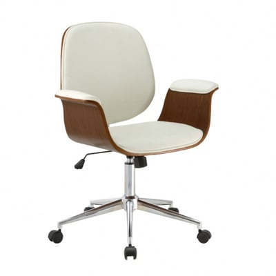 Idalia伊達利亞中低背曲木扶手電腦椅-兩色可選2