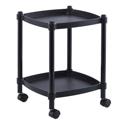 Lightart輕量化雙層方形收納置物推車-三色可選2