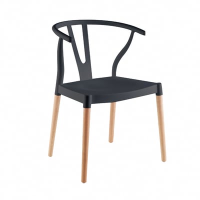 Lyra萊拉Y字半圓造型休閒餐椅 4色可選17