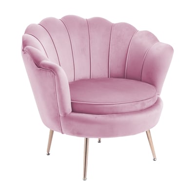 Peacock孔雀時尚絨布休閒椅-兩色可選2