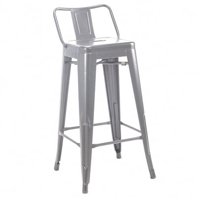 Myth密斯工業風金屬低背吧檯椅-座高66cm-四色可選15