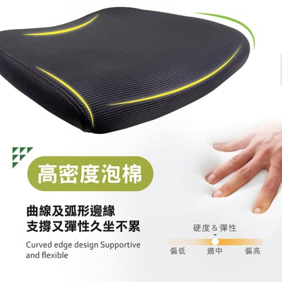 瑪爾斯網布可旋轉扶手電腦椅-黑色11