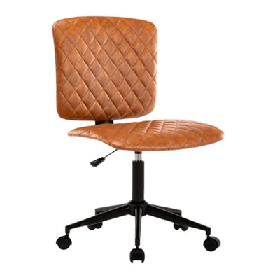 Orlin歐琳工業風復古電腦椅-棕色1