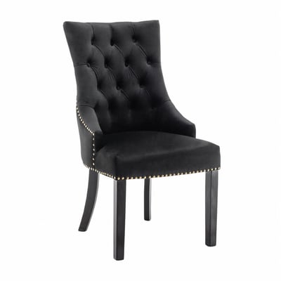 Priya普利亞奢華拉扣微翼木質腳休閒餐椅-四色可選16