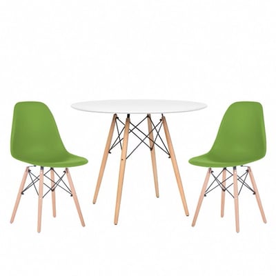 Galan加蘭北歐一桌二椅套組-EMS幅80cm-七色可選5