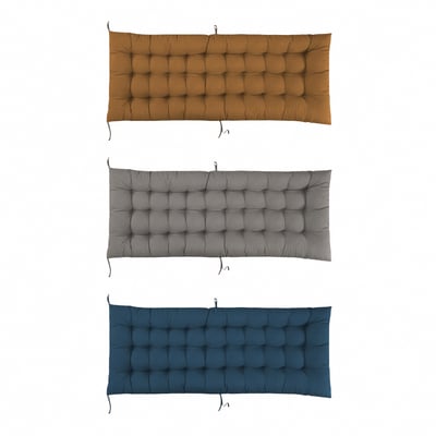 Cora可娜圓管&方管休閒躺椅搭配椅墊-三色可選