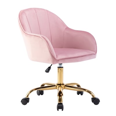 Xenos吉諾斯輕奢流線絨布電腦椅-四色可選16