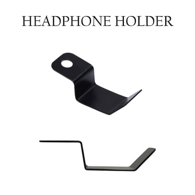 金屬耳機掛架-黑色2