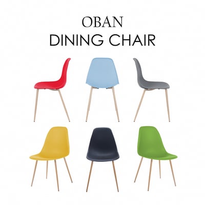 Oban歐班簡約北歐造型餐椅-七色可選8
