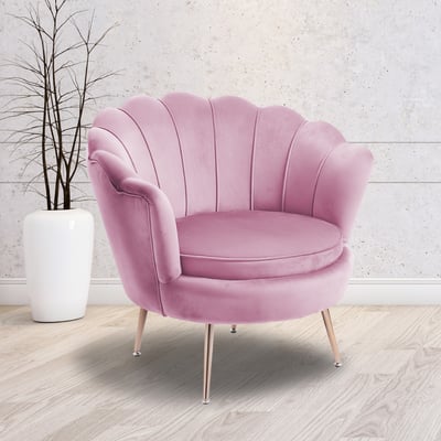 Peacock孔雀時尚絨布休閒椅-兩色可選14