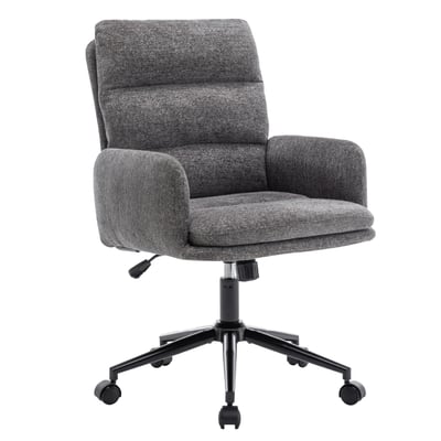 菲雅布面橫紋高背扶手電腦椅-三色可選1